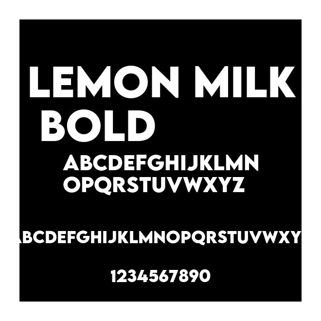 LEMON MILK Bold