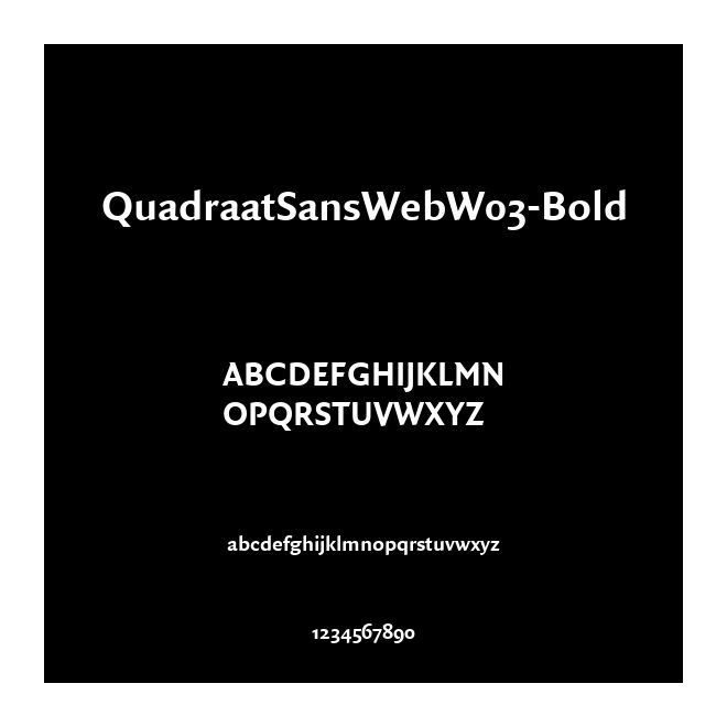 QuadraatSansWebW03-Bold