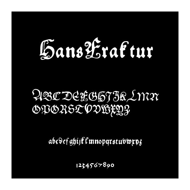 HansFraktur