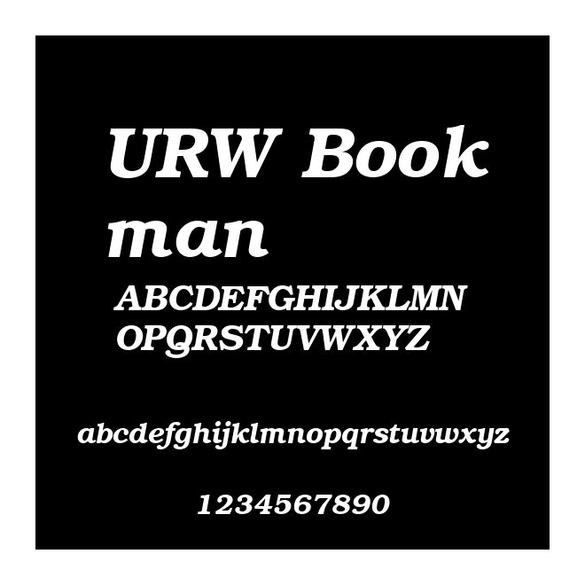 URW Bookman