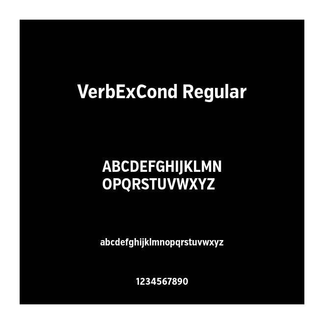 VerbExCond Regular