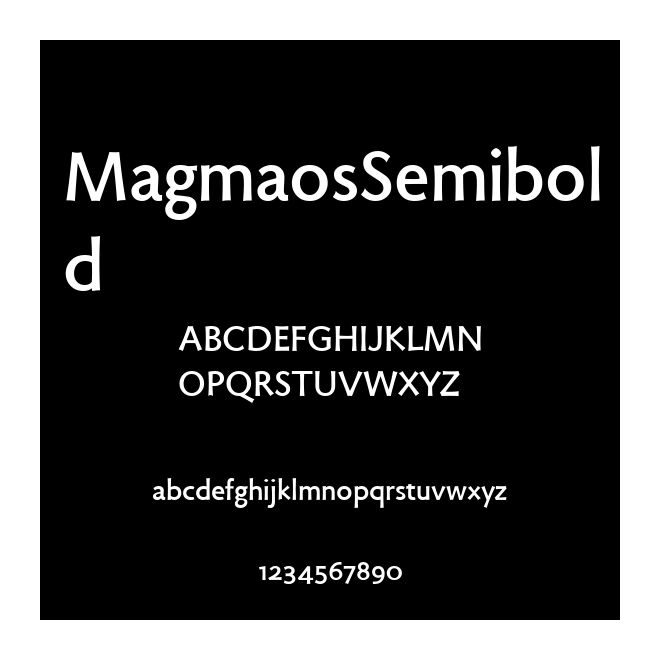 MagmaosSemibold