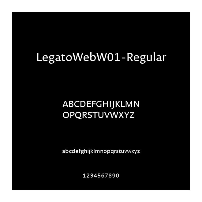 LegatoWebW01-Regular