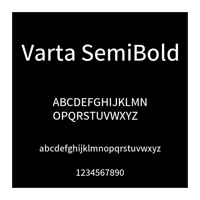 Varta SemiBold