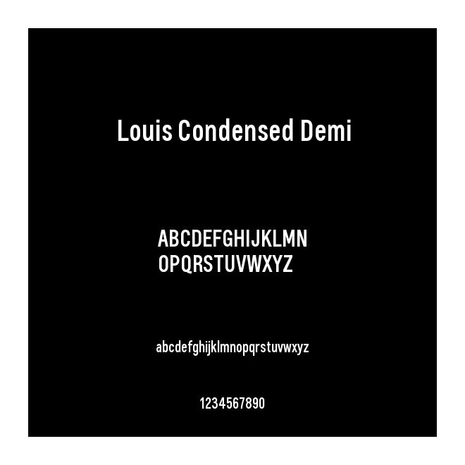 Louis Condensed Demi