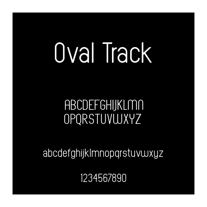 Oval Track