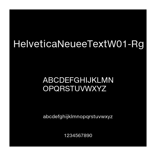 HelveticaNeueeTextW01-Rg