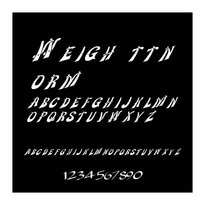Weigh ttnorm