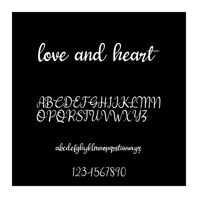 love and heart