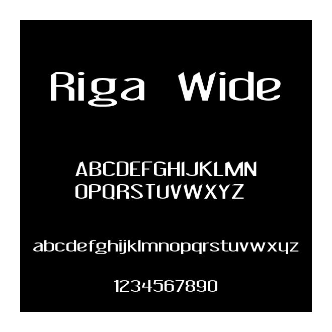 Riga Wide