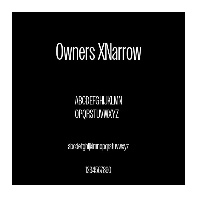Owners XNarrow