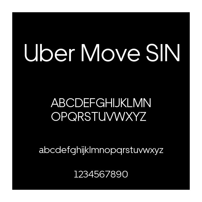 Uber Move SIN