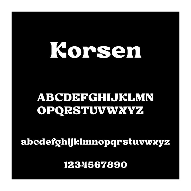 Korsen