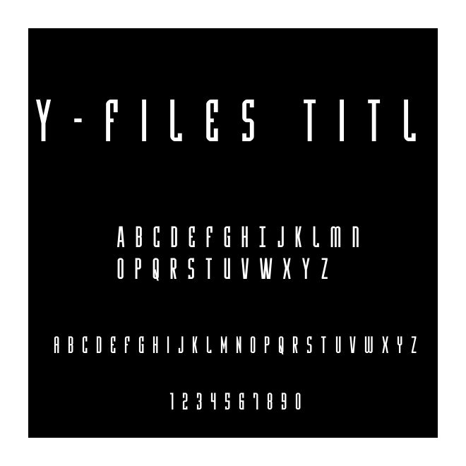 Y-Files Title