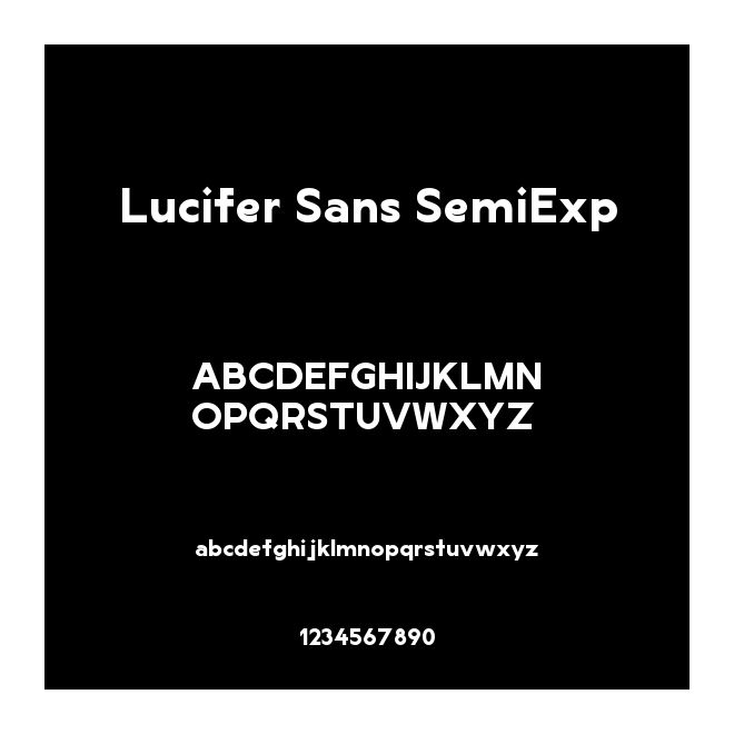 Lucifer Sans SemiExp