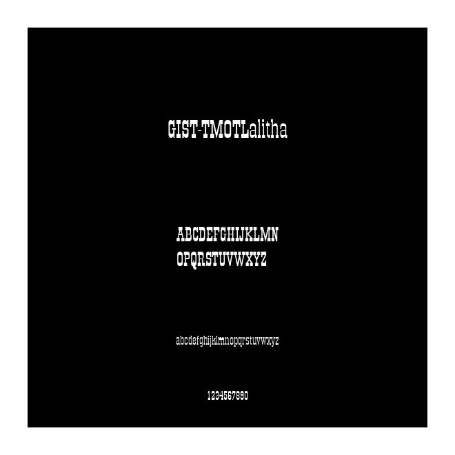 GIST-TMOTLalitha