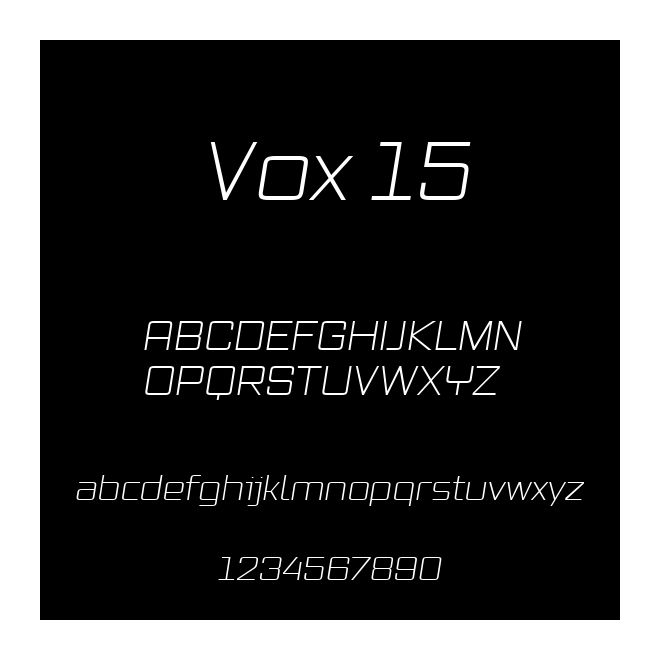 Vox 15