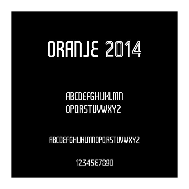 Oranje 2014