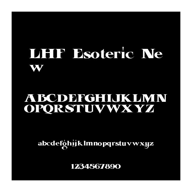 LHF Esoteric New