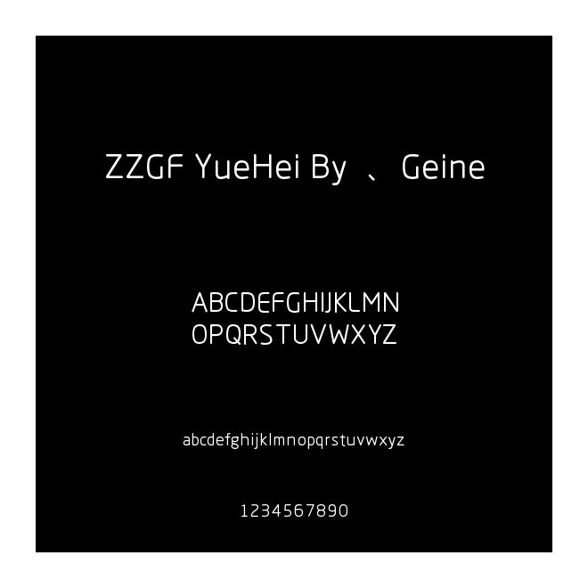 ZZGF YueHei By  、Geine