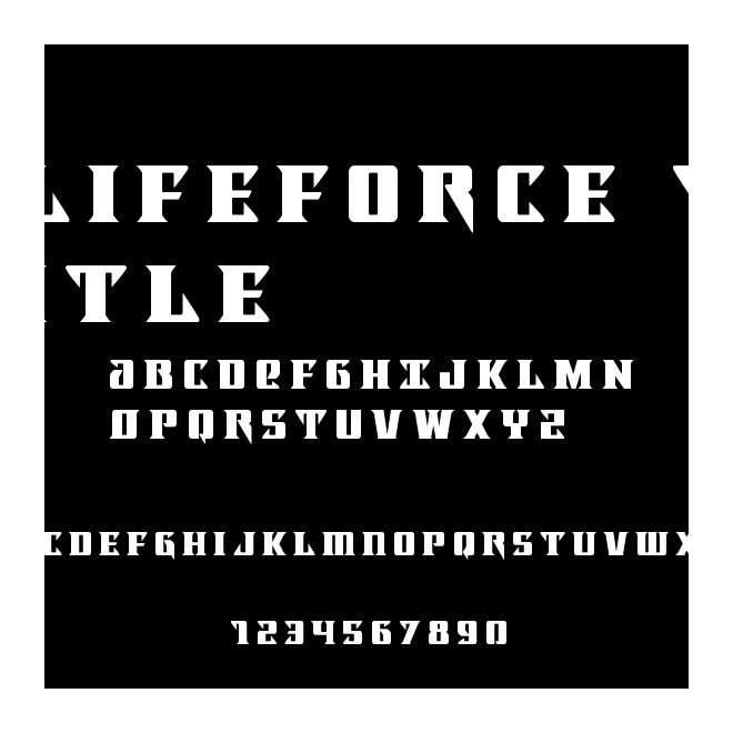 Lifeforce Title