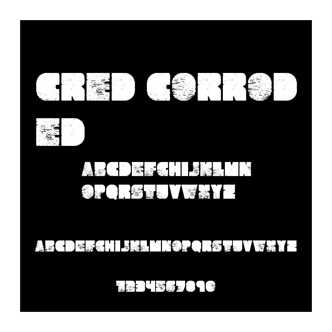 Cred Corroded