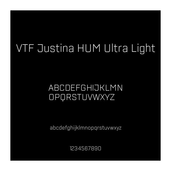 VTF Justina HUM Ultra Light