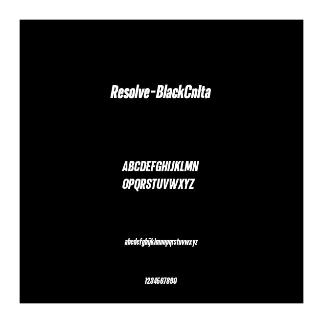 Resolve-BlackCnIta