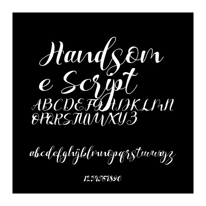 Handsome Script