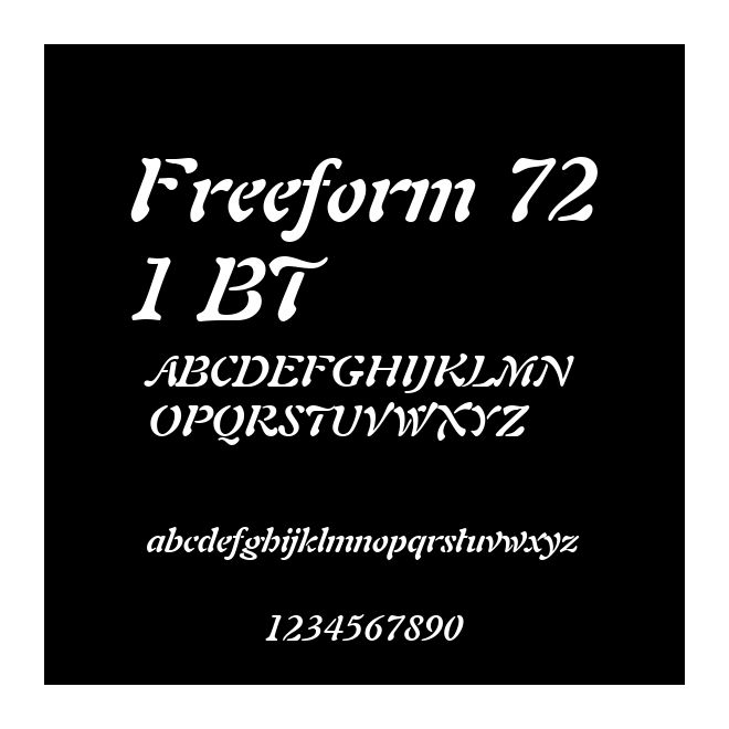 Freeform 721 BT