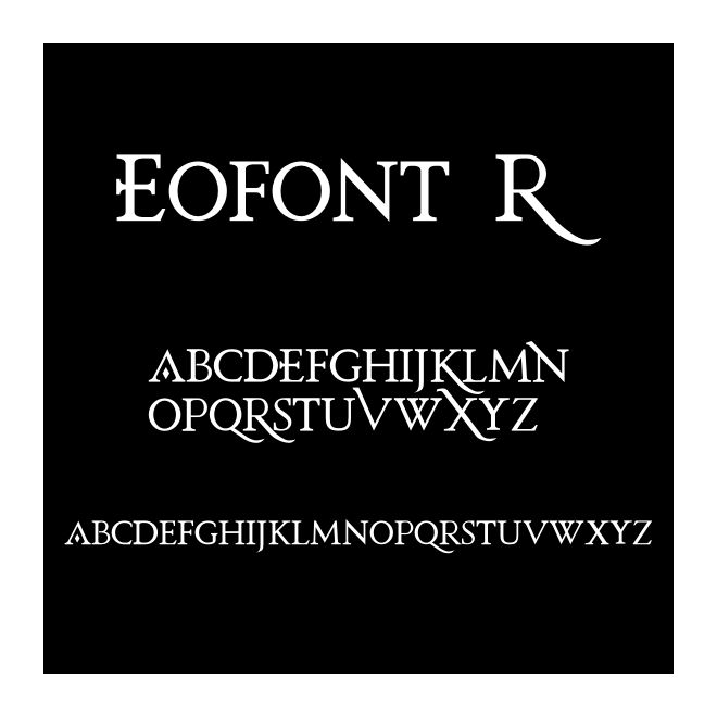 Eofont R