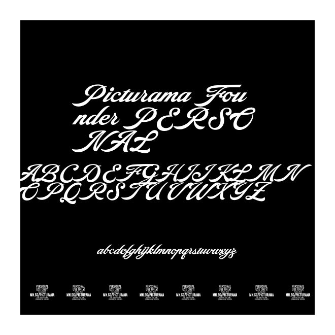 Picturama Founder PERSONAL