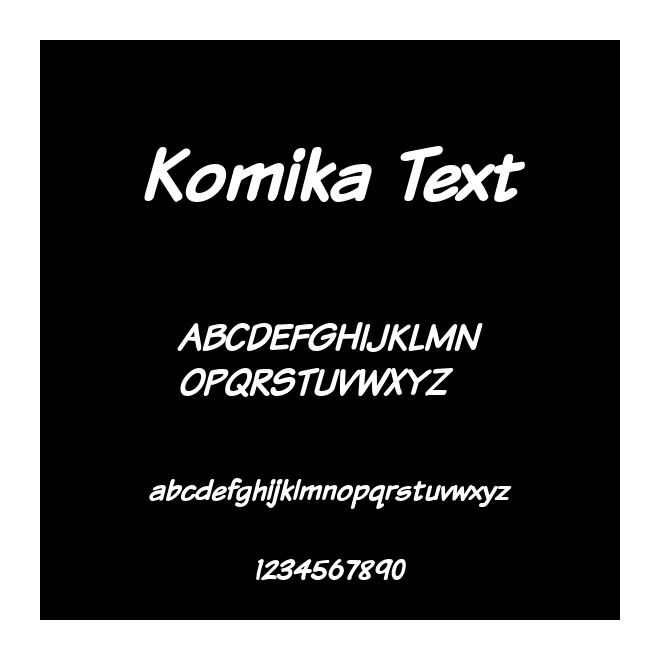 Komika Text