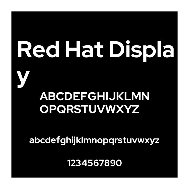 Red Hat Display