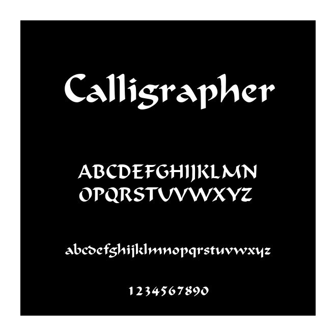 Calligrapher