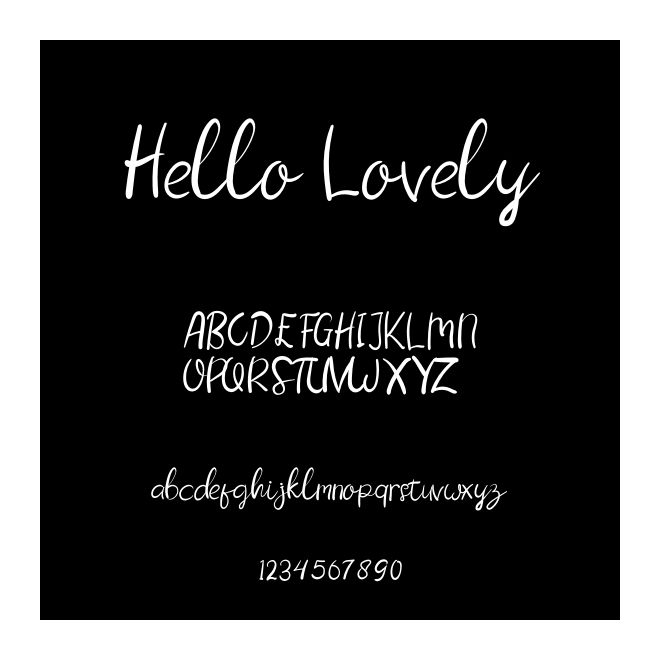 Hello Lovely