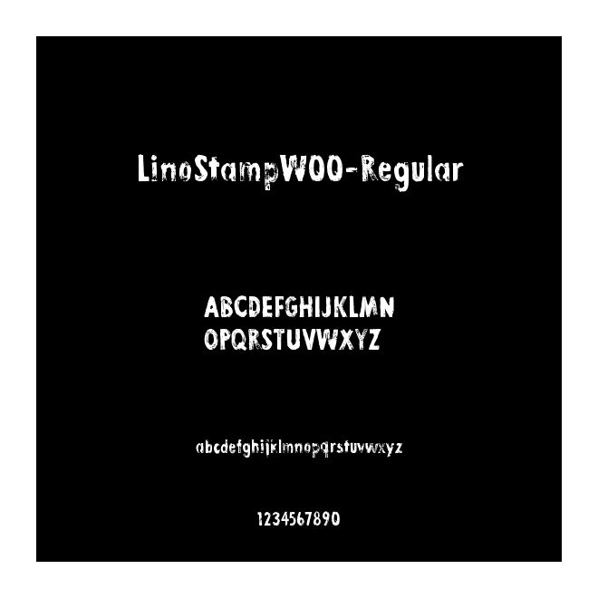 LinoStampW00-Regular
