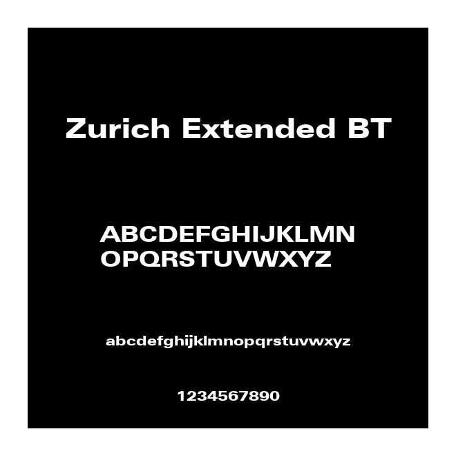 Zurich Extended BT