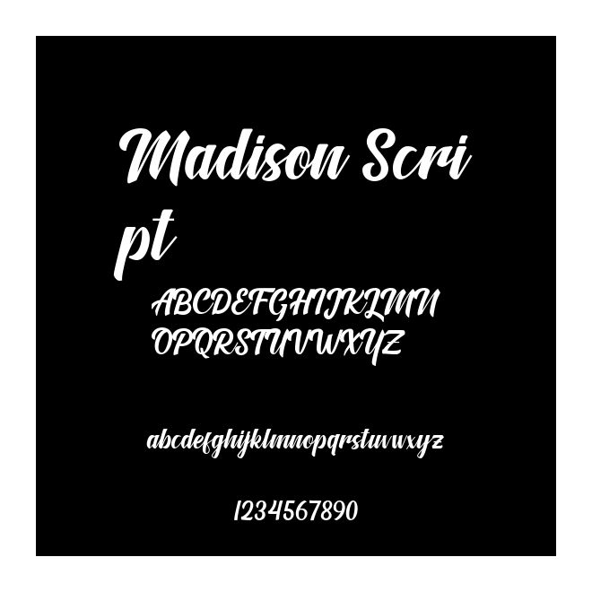 Madison Script