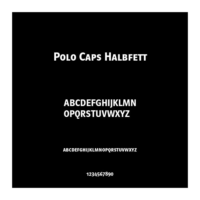 Polo Caps Halbfett