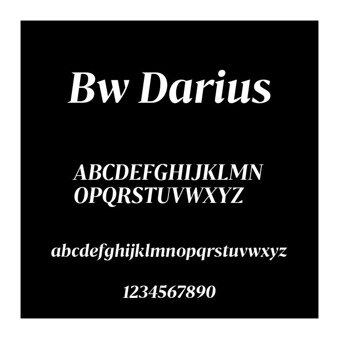 Bw Darius