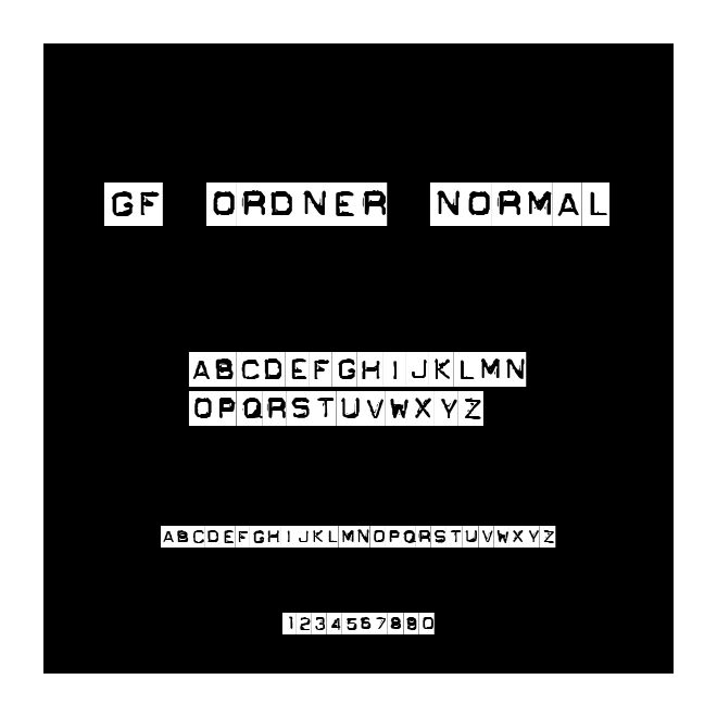 GF Ordner Normal