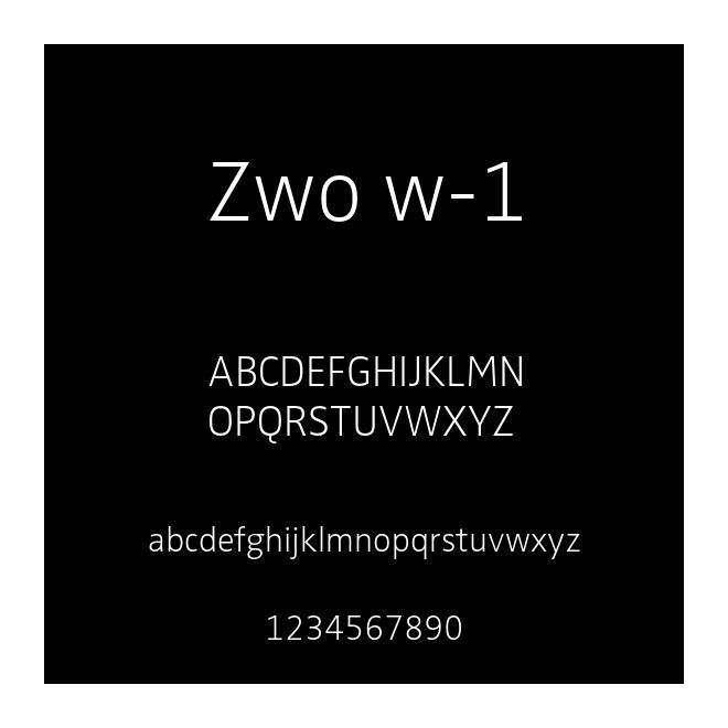 Zwo w-1