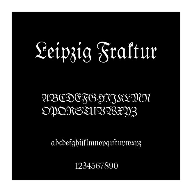 Leipzig Fraktur