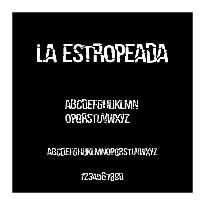 La Estropeada
