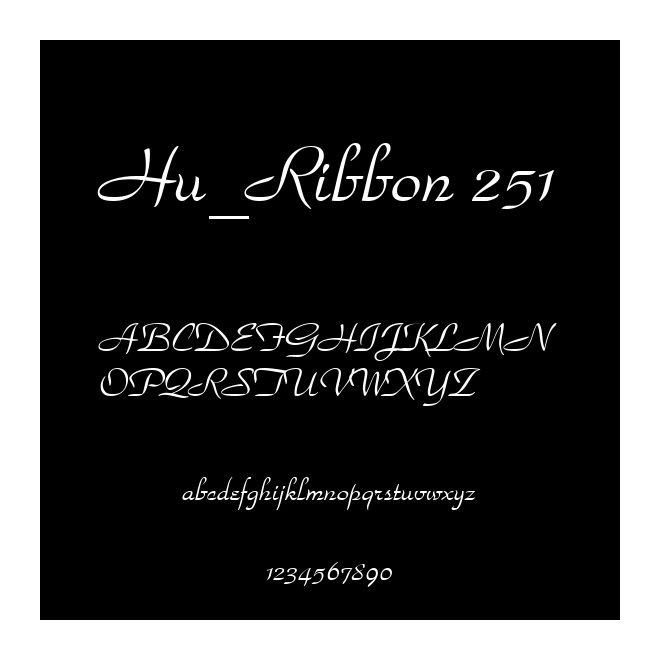 Hu_Ribbon 251