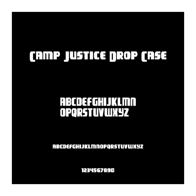 Camp Justice Drop Case