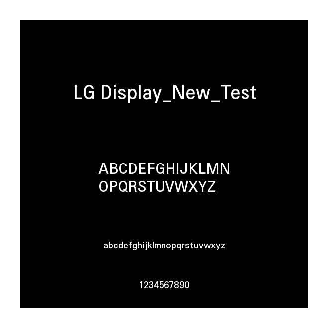 LG Display_New_Test