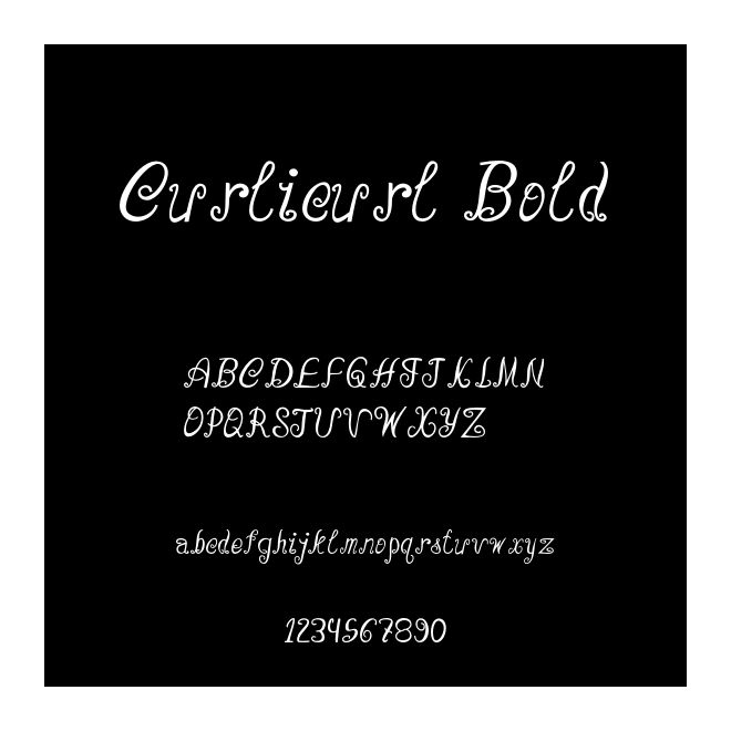 Curlicurl Bold