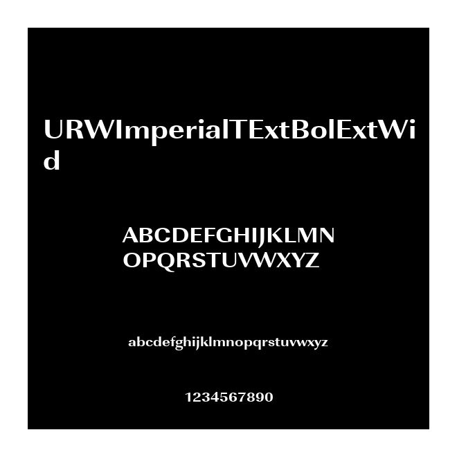 URWImperialTExtBolExtWid